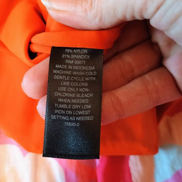 Worthington Burnt Orange Womens Top, XL, New - Picture 5 of 5